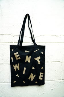Black gold Bag